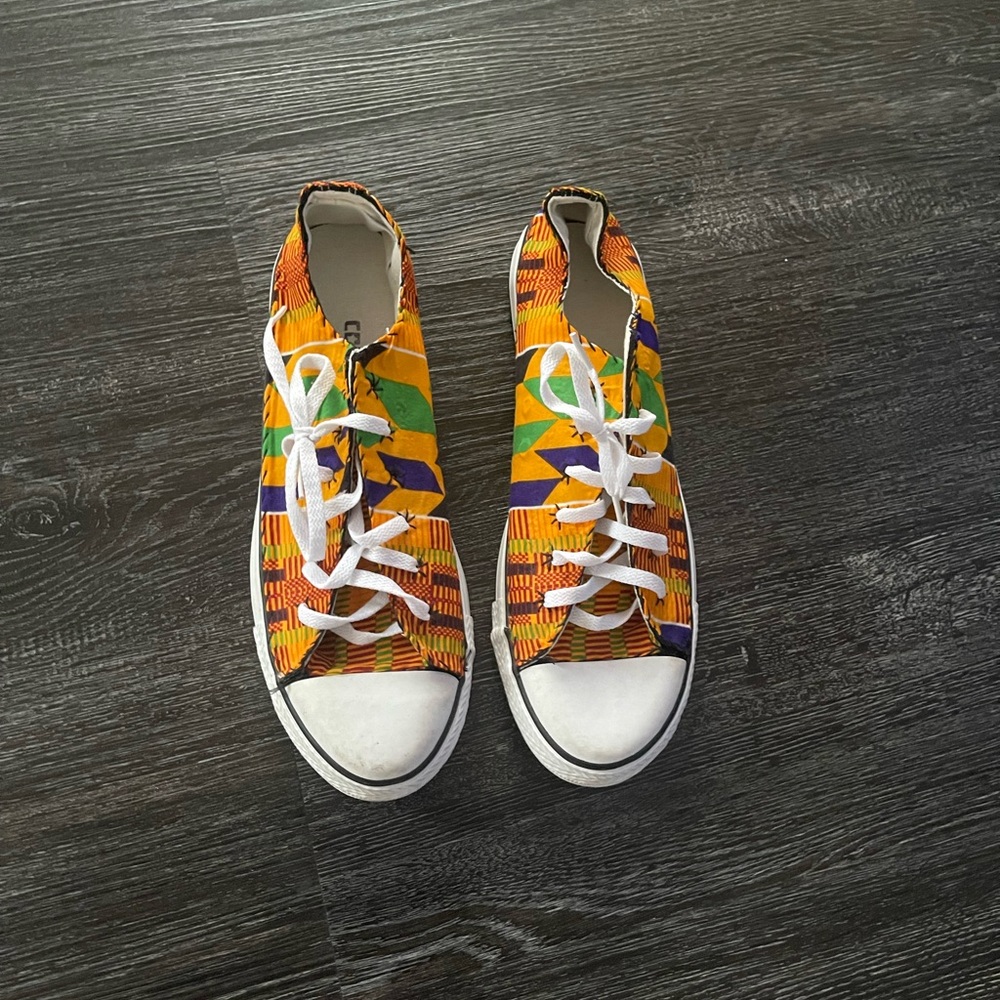 Converse All Star Sole- African Print